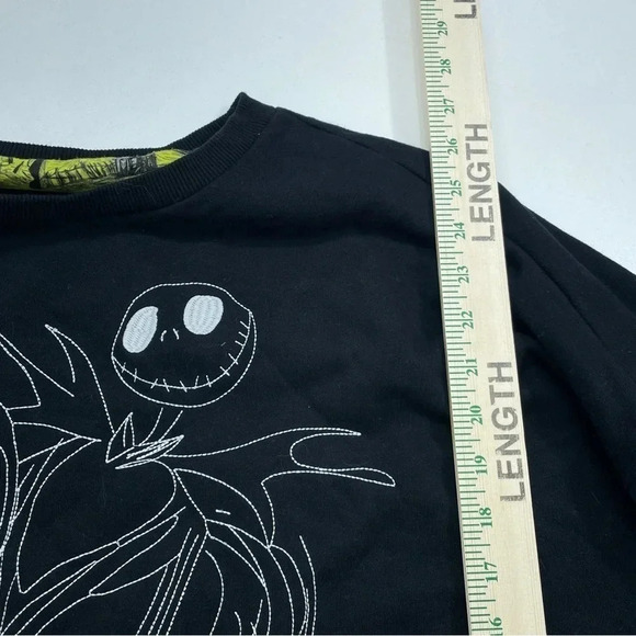 Disney Nighmare before Christmas Reversible Sweatshirt AOP Mens XXL 1999 - Picture 8 of 9